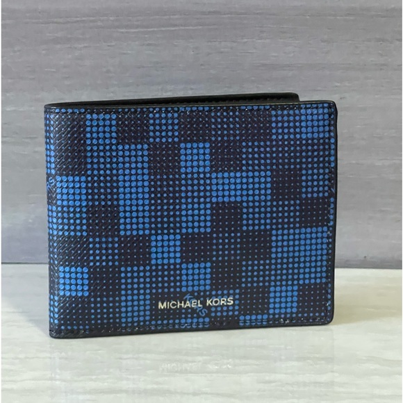 NEW Michael Kors Navy Cooper Wallet - Picture 8 of 8